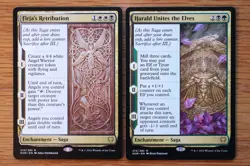 Set of 9 Kaldheim Rare Saga Cards *NM* (Magic MTG) King Narfi's Betrayal - Image 3