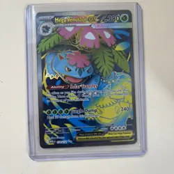 Pokemon TCG Mega Venusaur ex 155/132 2025 Mega Evolution Ultra Rare Card - Image 1