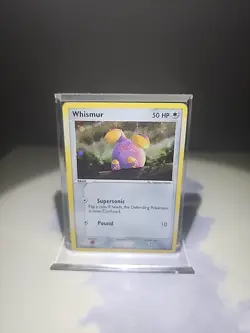 Whismur - 019 - Holo Pokemon Promo Wizards Black Star Card LP/NM - Image 1