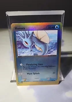 Horsea 58/97 Reverse Holo Pokemon Card EX Dragon - Image 1