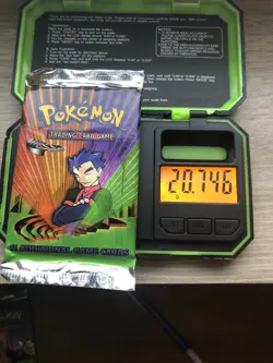 Gym Challenge Pokemon Card Game SEALED Koga Booster Pack - Image 5