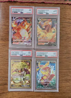 Pokemon Card Lot From Darkness Ablaze PSA Graded 8-9 - Image 1