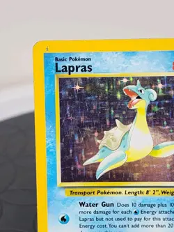 Pokemon Card Lapras Fossil Set 10/62 Holo 1999-2000 Holo Rare Great Condition - Image 3