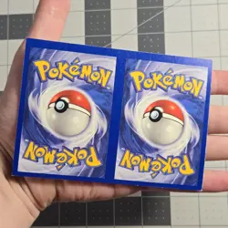 Pokemon Uncut Sheet NFC Miscut Error Horsea Gligar Neo Genesis Cards - Image 4