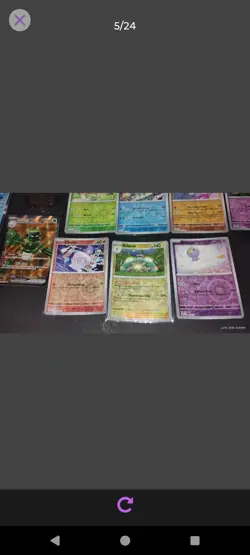 119 Card+Chip Pokemon Lot 2021-2023 Holo & Base Cards *NO RESERVE,Start @ 99¢* - Image 3