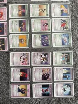 Sailor Moon CCG card set 104/160 organized in sleeves - Image 3