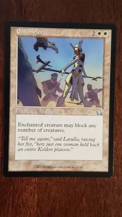 Entangler Prophecy EX/LP 7/143 MTG Magic the Gathering Enchantment Uncommon - Image 5