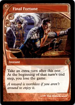 MTG Final Fortune (Future Sight) Normal NM Mystery Booster 2 Magic 190 - Image 1