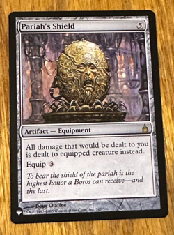 MTG Mystery Booster The List, Pariah's Shield - Image 1