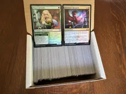 300+ MTG Magic the Gathering C/U + 15 RARES/FOILS Bulk Lot NO DUPLICATES! - Image 1