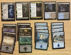 Budget Casual MTG Commander Deck Blue Black Sagas With Rona, Disciple of Gix - Image 5