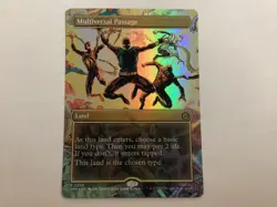 MTG Marvel's Spider-Man MULTIVERSAL PASSAGE Borderless Foil NM (BIN0044) - Image 1