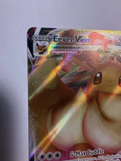 Eevee Vmax SWSH087 NM Full Art Promo Rare Pokemon Card Mint - Image 4