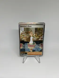 Pokemon TCG Jasmine's Gaze Full Art Holo Trainer Surging Sparks #245/191 - Image 1