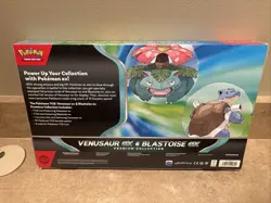 Pokemon TCG Venusaur Ex & Blastoise Ex Premium Collection Brand New - Image 2
