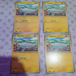 Tynamo Playset (4x) 030/086 - Pokemon TCG SV Black Bolt - Non-Holo Common 2025 - Image 1