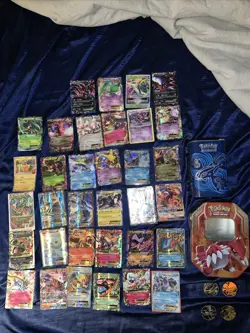 Pokemon Collection With Megas,ex,foils,full Arts,and Gxs With Groupon And Kyogre - Image 1