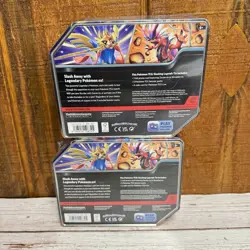 Pokemon Slashing Legends Zacian & Koraidon Pokemon Tins - Set of 2 - New Sealed - Image 2