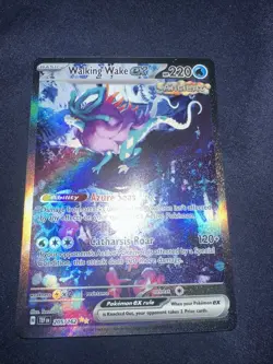 Pokemon TCG Walking Wake EX Scarlet & Violet Temporal Forces (PSA 10 contender) - Image 1