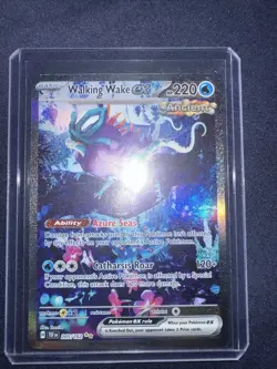 Pokemon TCG Walking Wake EX Scarlet & Violet Temporal Forces (PSA 10 contender) - Image 3