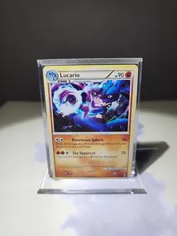 Pokemon TCG 2011 Lucario 14/95 Call of Legends Holo Rare - Image 1