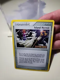 NM Island Hermit 76/101 Stamped Holo Reverse EX Dragon Frontiers Pokemon - Image 2