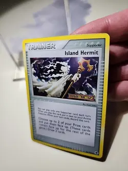 NM Island Hermit 76/101 Stamped Holo Reverse EX Dragon Frontiers Pokemon - Image 3