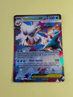 Mega Abomasnow ex 036/132 Holo Double Rare Mega Evolution Pokemon TCG NM - Image 1
