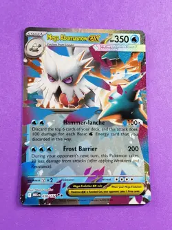 Mega Abomasnow ex 036/132 Holo Double Rare Mega Evolution Pokemon TCG NM - Image 3