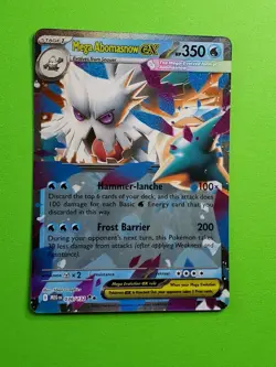 Mega Abomasnow ex 036/132 Holo Double Rare Mega Evolution Pokemon TCG NM - Image 5