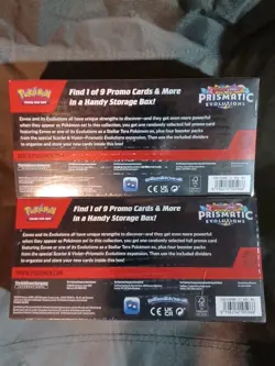 LOT OF 2 Pokemon Scarlet Violet Prismatic Evolutions Surprise Box NEW SEALED - Image 2