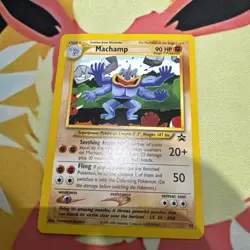 Pokemon 2000 Machamp Black Star Promo 43 - New - NM/MT (Never Played) - Image 1