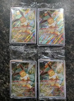 Pokemon TCG S&V Eevee SVP 173 Promos Lot Of 4 - Image 1