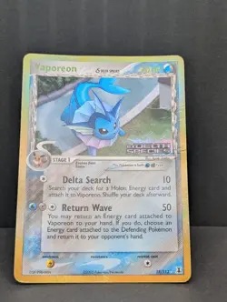 Vaporeon 18/113 Delta Species Reverse Holo Ultra Rare Pokemon TCG Nintendo HP - Image 3