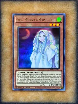 Yugioh Ghost Mourner & Moonlit Chill MP21-EN061 Ultra Rare 1st Ed NM - Image 1