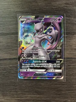 Mewtwo GX 39/83 - Shining Legends Pokemon Card (MINT) - Image 1