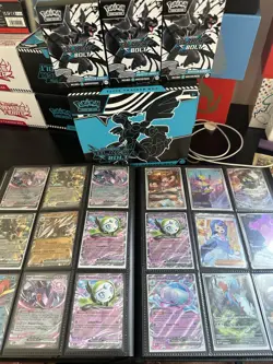 Pokemon Black Bolt & Whire Flare, Bulk Lot of Cards (130+ HOLO/RH)(200+ Regular) - Image 1
