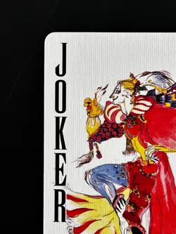Kefka Final Fantasy Card 25th Anibersary Playing Cards Trump Japanese FF JOKER - Image 2