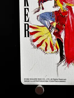 Kefka Final Fantasy Card 25th Anibersary Playing Cards Trump Japanese FF JOKER - Image 5