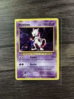 Mewtwo 51/108 Cracked Ice HOLO - Pokemon Evolutions Pokemon Card - Image 1