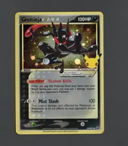 Greninja Star Sword & Shield Promo Cards Holo - Excellent Condition - Pokemon - Image 1