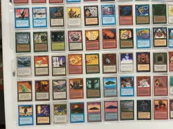 Rare MTG 1995 Estate Collection Of Mixed 189 Cards Unsorted Magic The Gathering - Image 3