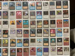 Rare MTG 1995 Estate Collection Of Mixed 189 Cards Unsorted Magic The Gathering - Image 5