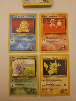 Pokemon TCG Gym Heroes Base Set Non Holo 25 X Card Bundle - Image 2