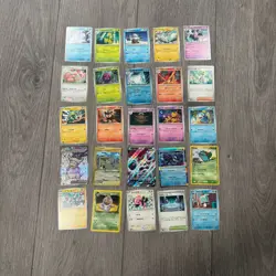 Pokemon Cards Bundle Job Lot Good Condition Authentic Cards x25 Rare & Common - Image 1