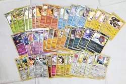 50 Pokemon Cards - Rare Holo - Random Bundle - No Duplicates GENUINE - Image 1