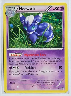 MEOWSTIC XY48 XY Black Star Promos Pokemon card - Promo LP - Image 4