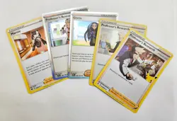 5 Pokemon Cards - Rare Holo Trainers - Random Bundle - No Duplicates GENUINE - Image 1