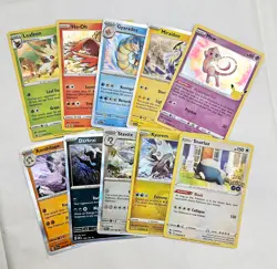 10 Pokemon Cards - Rare Holo - Random Bundle - No Duplicates GENUINE - Image 1