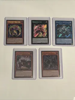 Yu-Gi-Oh! TCG Duelist Advance- Set Of 3 Secret Rares & 2 Ultra Rare Cards Mint. - Image 1